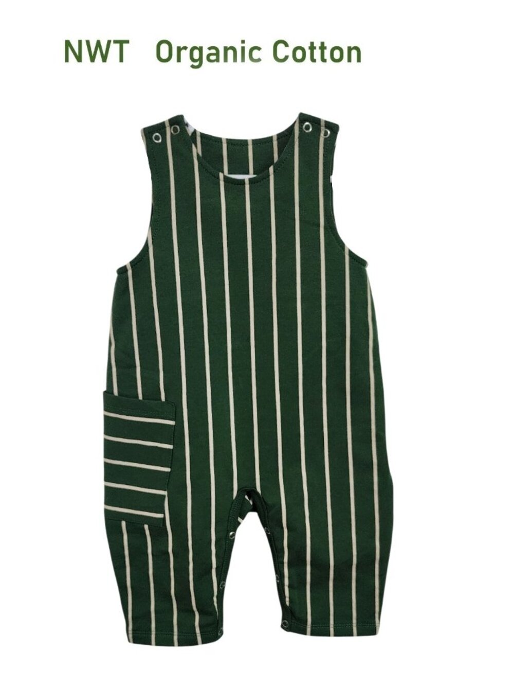 MUSLI of Denmark Organic Sleeveless Romper premium super soft cotton - size 3-6M